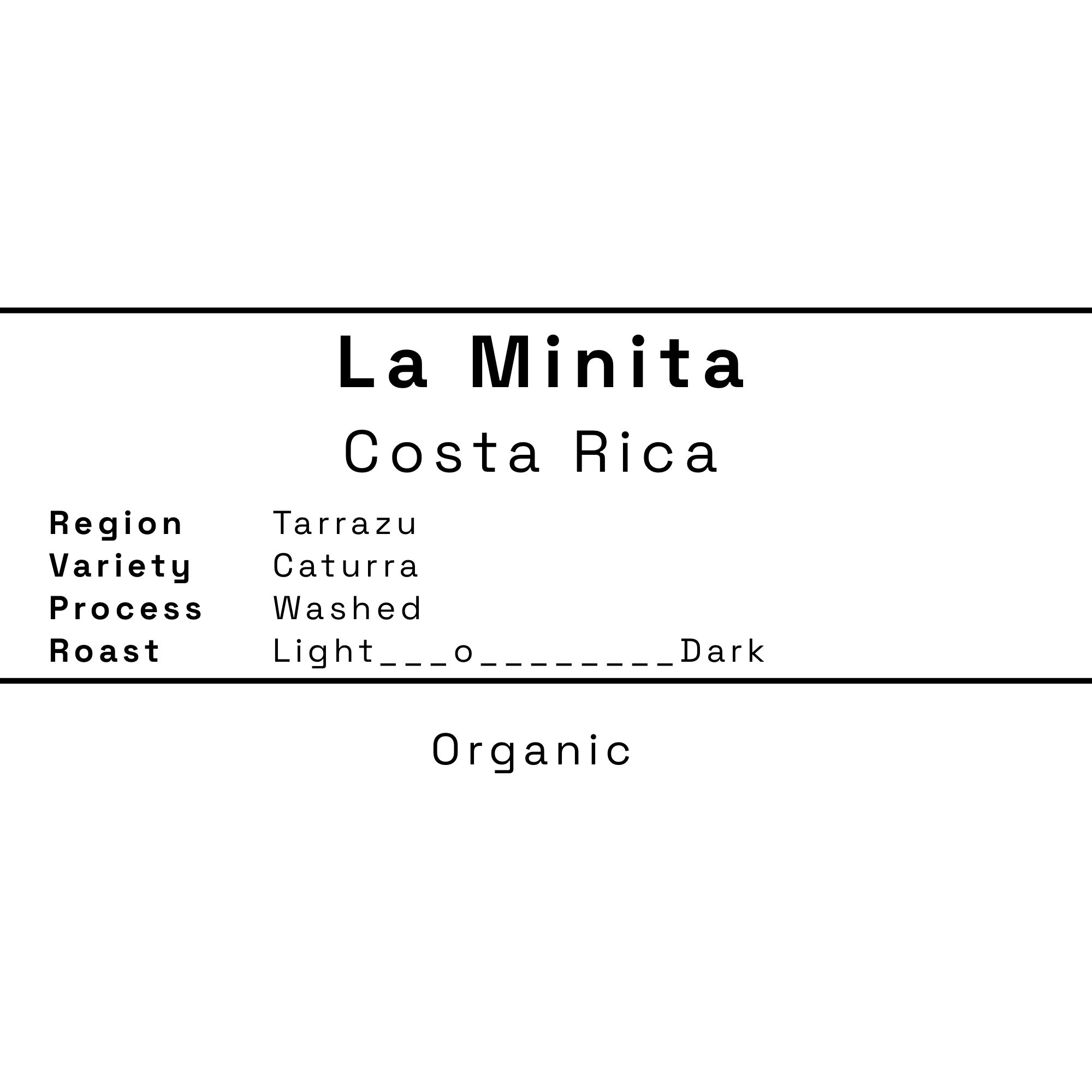 Costa Rica Tarrazu La Minita - Image 2